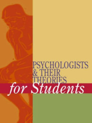 cover image of Psychologists and Their Theories For Students